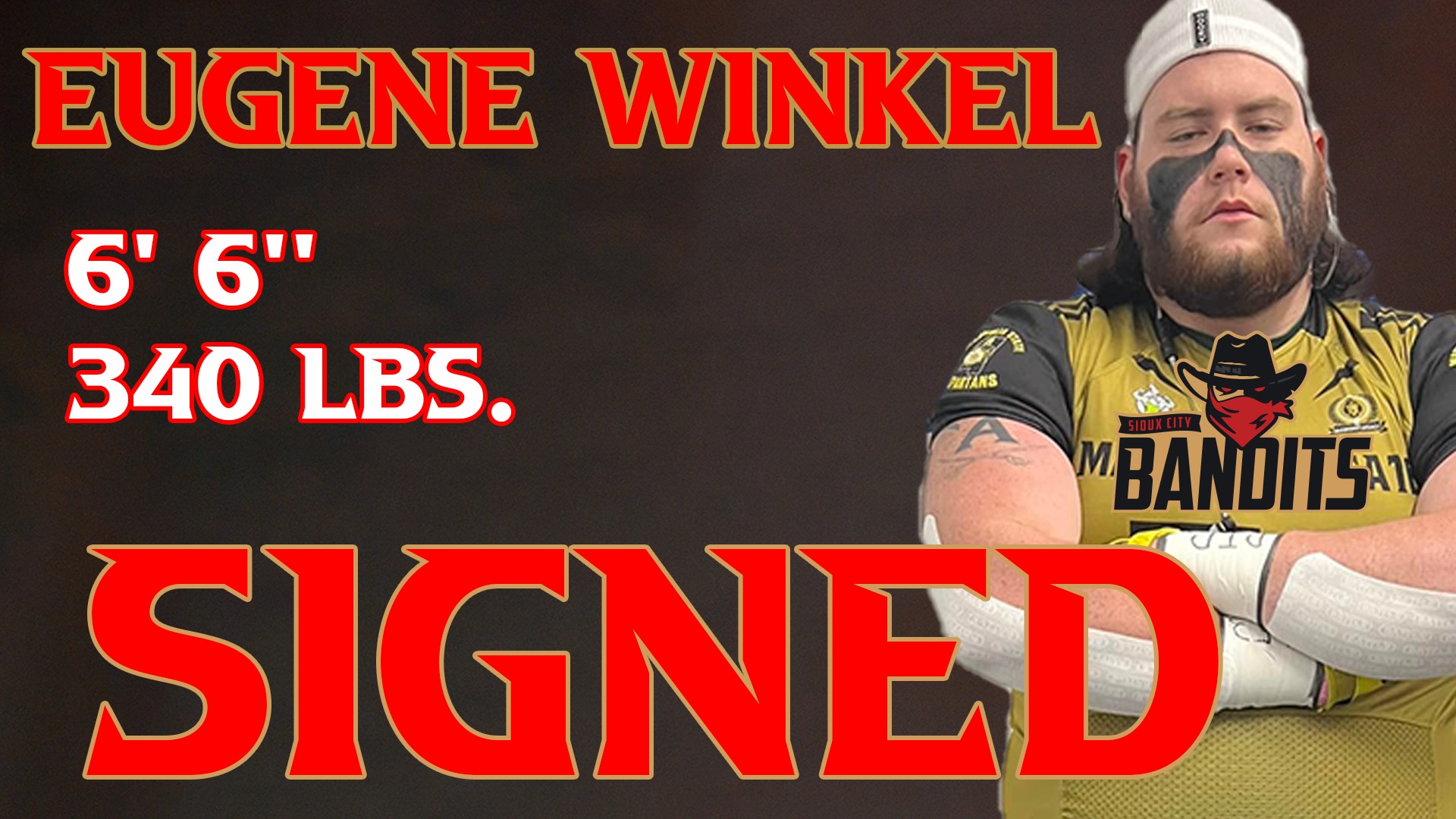 Welcome Offensive Lineman Eugene Winkel