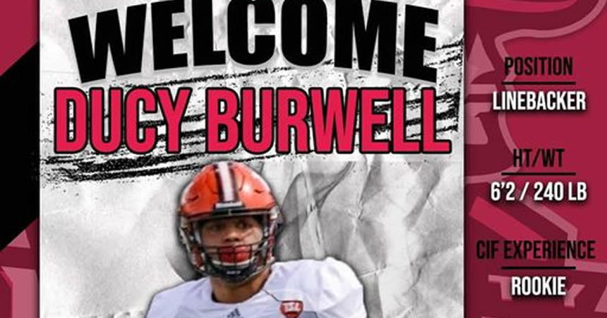 Marshals sign RB CIF Rooking Marcelleous Pack for the 23 season